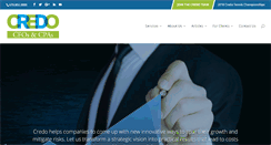 Desktop Screenshot of credofinance.com